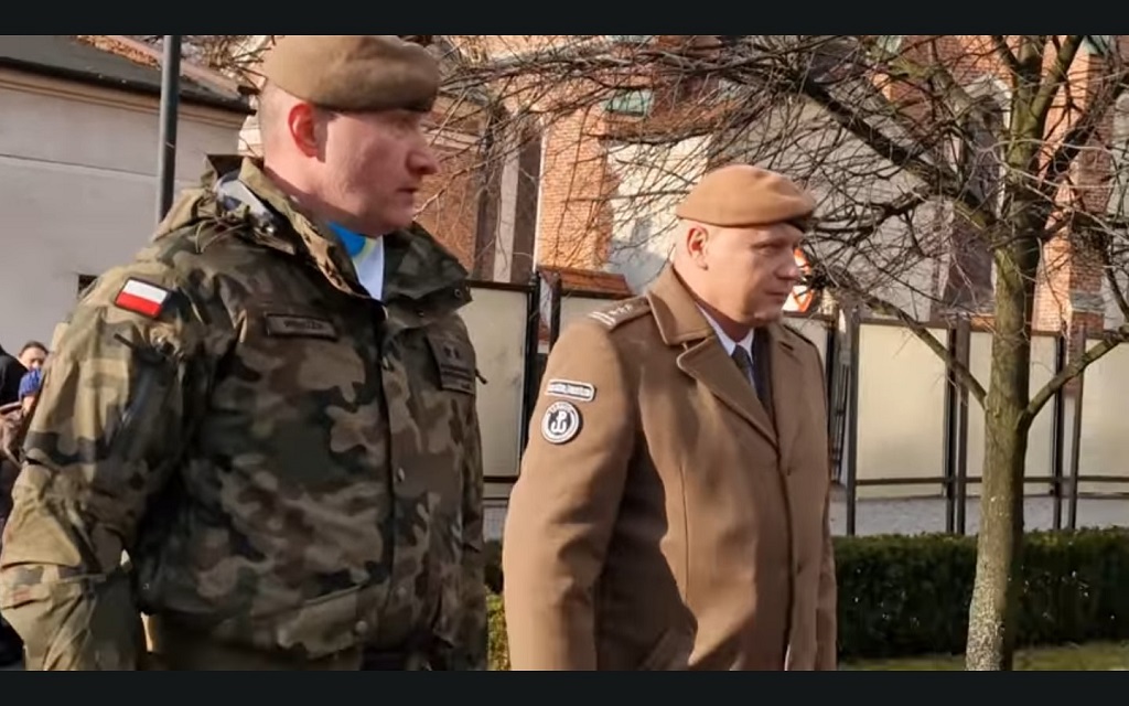 Udział delegacji ZOR RP w uroczystym apelu 13. Śląskiej Brygady OT w Krzepicach (Woj. Śląskie)