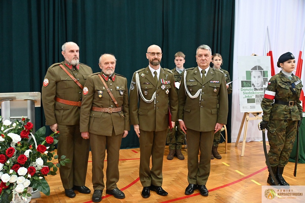 Okręg Lubelski ZOR RP współorganizatorem powiatowych obchodów Narodowego Dnia Pamięci Żołnierzy Armii Krajowej w Siennicy Różanej (Woj. Lubelskie)