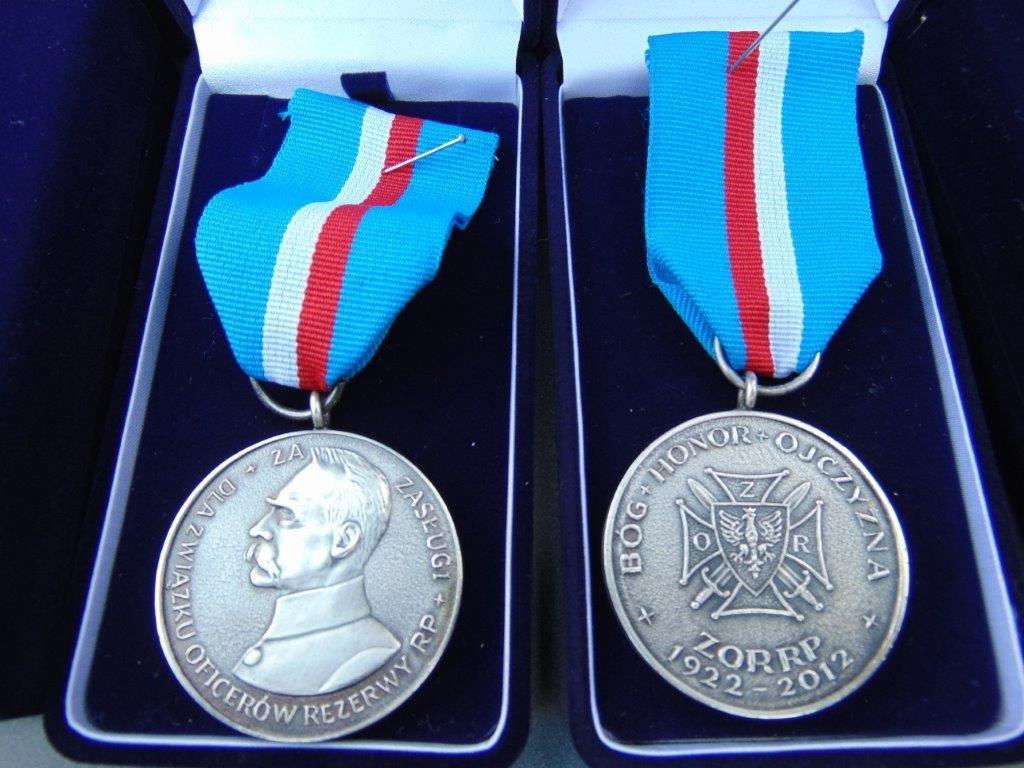 Srebrny medal za zasługi dla ZOR RP