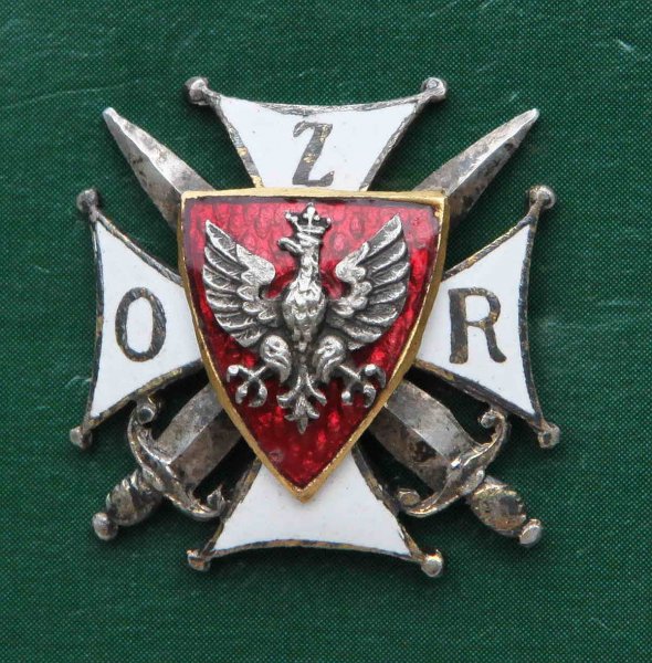 Przedwojenne odznaki ZOR RP