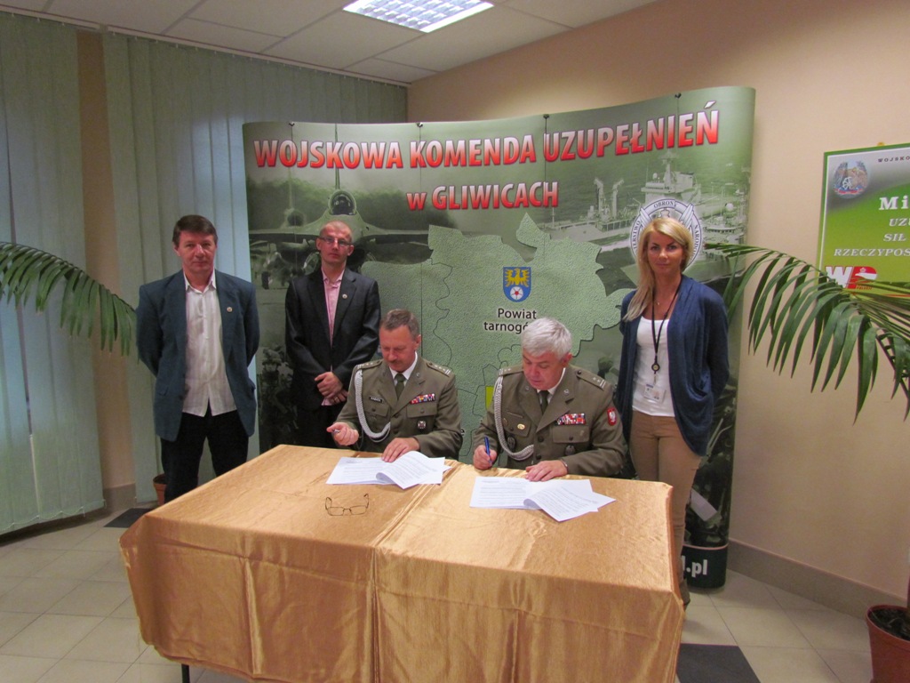 Porozumienie z WKU w Gliwicach 