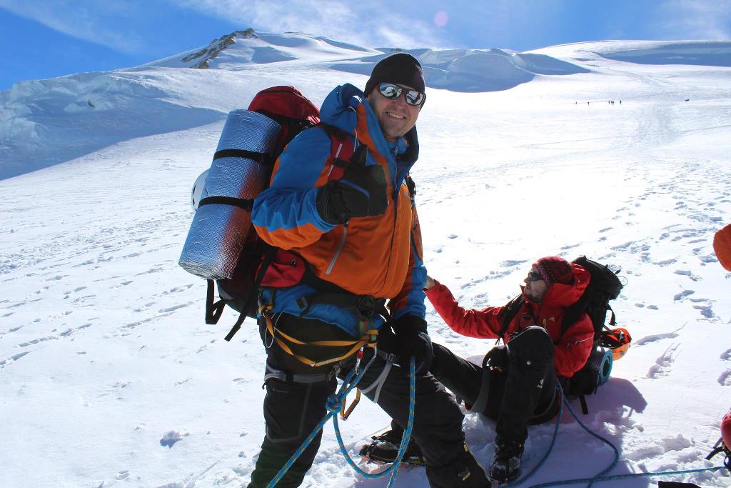 kmdr Kloskowski zdobył Mont Blanc