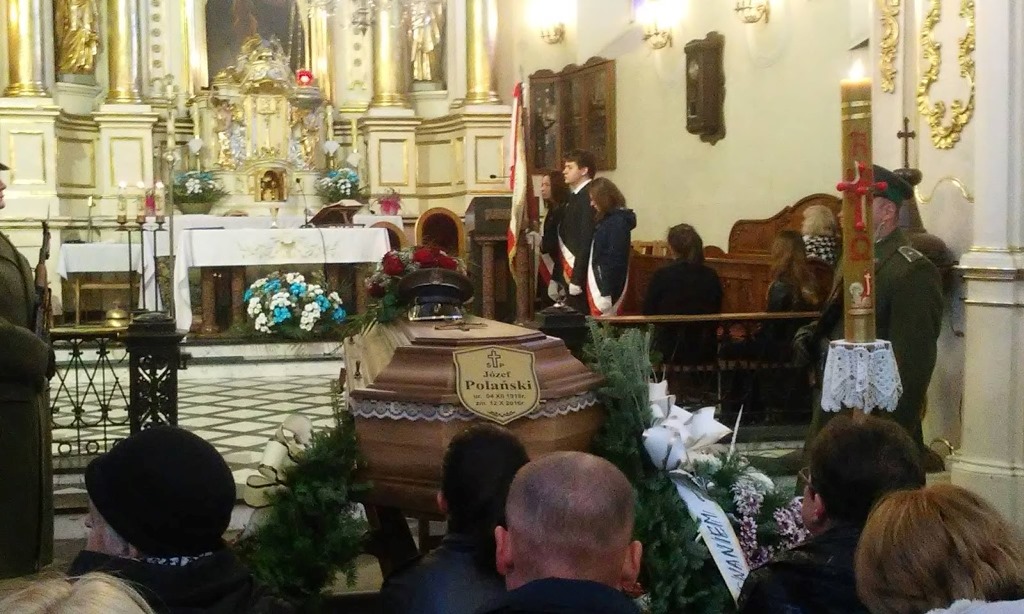 Pogrzeb por. Józefa Polańskiego