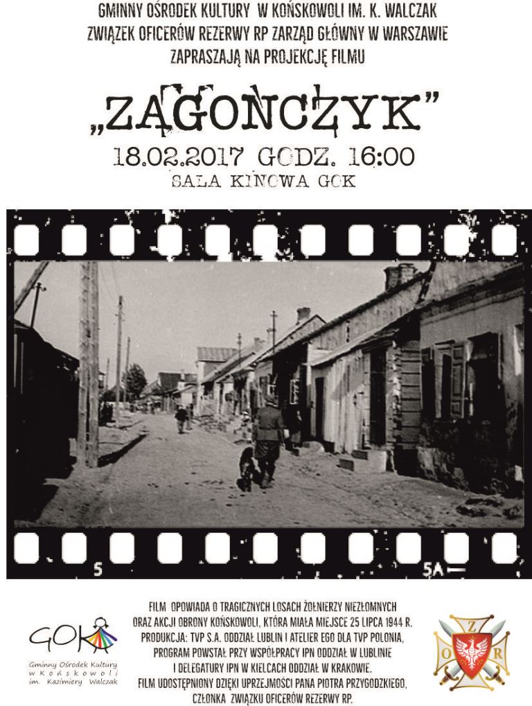 Film o mjr. Jaskulskim „Zagończyku” – żołnierzu wyklętym w Końskowoli