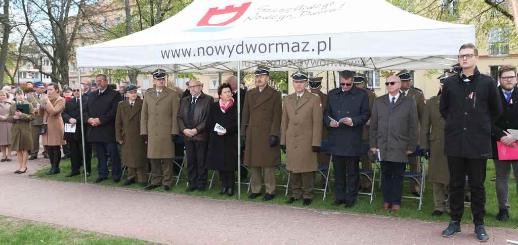 Obchody 77 rocznicy zbrodni Katyńskiej w Nowym Dworze Mazowieckim