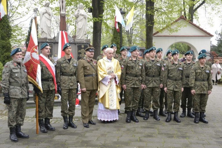 Święto Konstytucji 3 Maja i przyrzeczenie strzelców ZS w Andrychowie