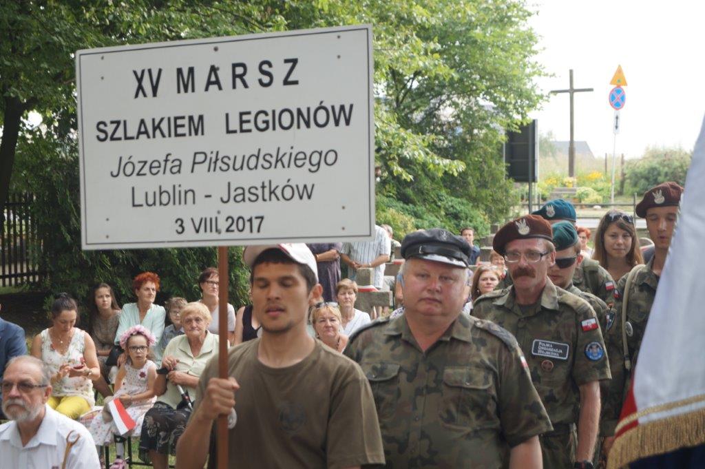XV Marsz Szlakiem Legionów Józefa Piłsudskiego Lublin - Jastków           