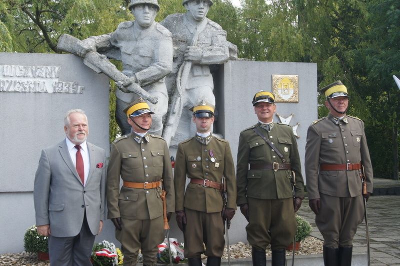 78 rocznica bitwy pod Woźnikami w Województwie Śląskim