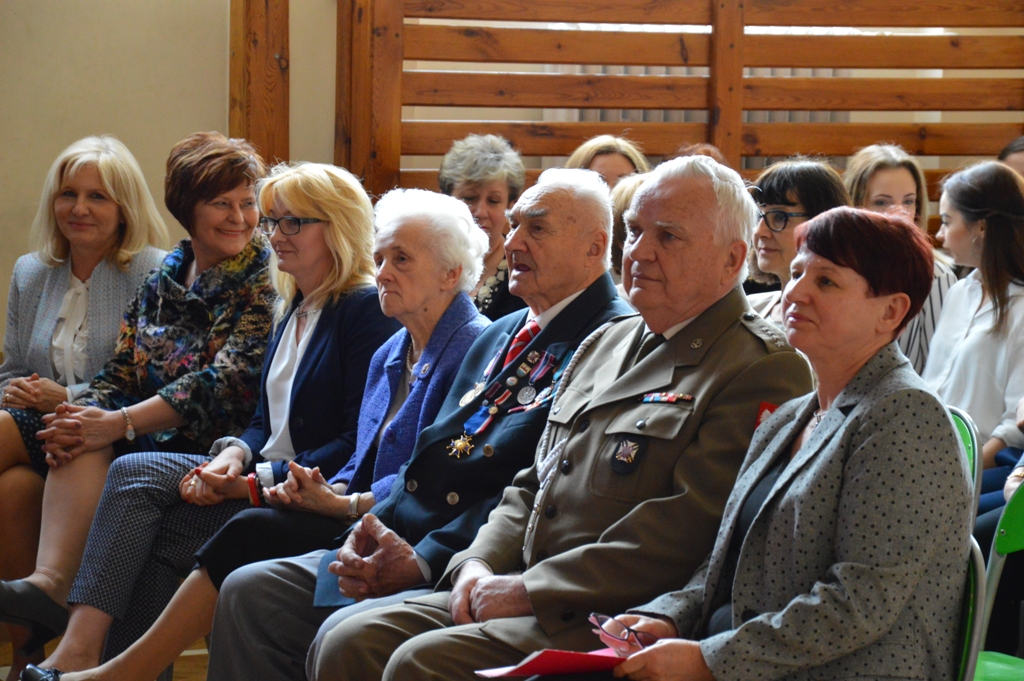 ZOR RP na zakończeniu nauki w klasach maturalnych ZS nr 2  w Nowym Dworze Mazowieckim